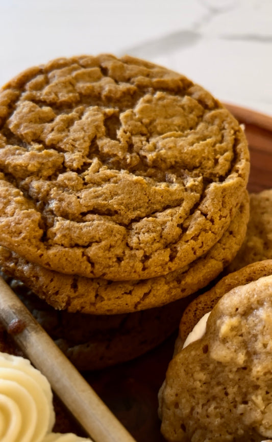 Ginger Molasses Cookies - 1/2 Dozen